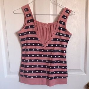 Cute pink tank top with stars ⭐️